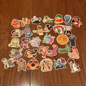 ***SOLD***Disney Character Stickers bundle—31 total